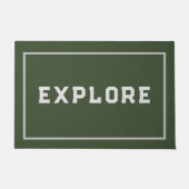 EXPLORE FUßMATTE (Vorderseite)