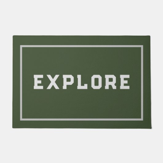 EXPLORE FUßMATTE (Vorderseite)