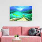 Explore Life Leinwanddruck (Insitu (Wohnzimmer))