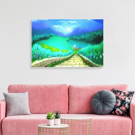 Explore Life Leinwanddruck (Insitu (Wohnzimmer))