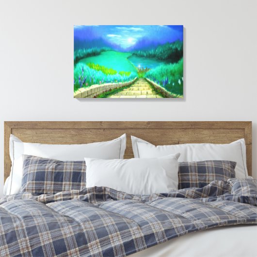 Explore Life Leinwanddruck (Insitu (Schlafzimmer))