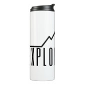 Explore More Minimalist Mountain Thermal Tumbler Thermosbecher (Nach links gedreht)