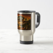 Explore More Worry Less–Adventure Travel Mug Wrap Reisebecher (VorderseiteRechts)