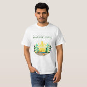 Explore Nature with Kids Mens TShirt Graphic (Vorne ganz)