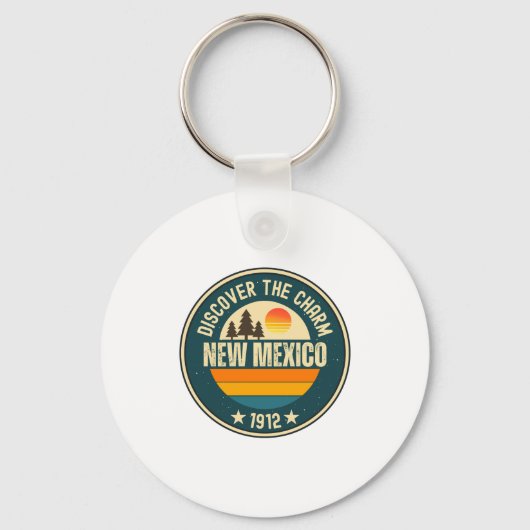 Explore New Mexico Designs For Every Lover Schlüsselanhänger (Vorderseite)