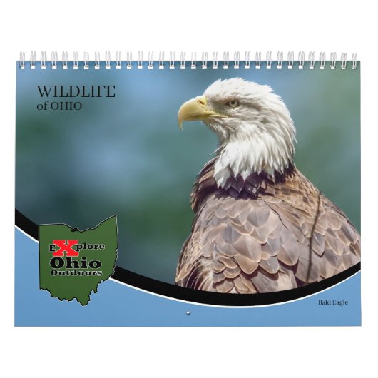 Explore Ohio Outdoors Wildlife of Ohio Calendar Kalender (Titelbild)