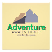 Explore the Adventure Fotodruck (Vorne)