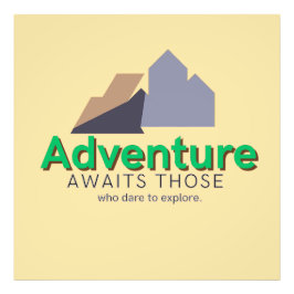 Explore the Adventure Fotodruck
