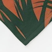 Explore the Great Outdoors Camping Scene Fleecedecke (Ecke)