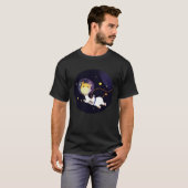 Explore the Universe Cute Baby Giraffe Astronaut G T-Shirt (Vorne ganz)