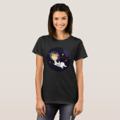Explore the Universe Cute Baby Giraffe Astronaut G T-Shirt (Vorne ganz)