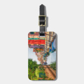 Explore the Vibrant Charm of Burano Gepäckanhänger (Vorderseite vertikal)