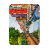 Explore the Vibrant Charm of Burano Magnet (Vertikal)