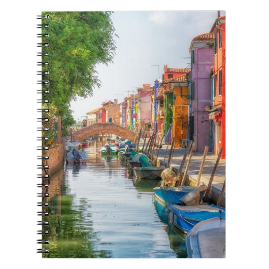 Explore the Vibrant Charm of Burano Notizblock (Vorderseite)