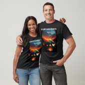 Explore The World Around You bear hiking camping T-Shirt (Unisex)