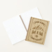 Explore the World Journey Discovery Wood Journal Notizblock (Innenseite)