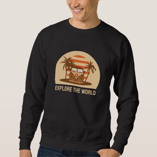 Explore The World Sweatshirt (Vorderseite)
