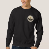 Explore Wander entdecken Front Brust Rückseite Dru Sweatshirt (Vorderseite)
