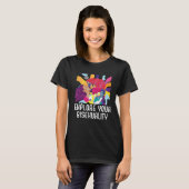 Explore Your Bisexuality Bi Bisexual Rainbow Pride T-Shirt (Vorne ganz)