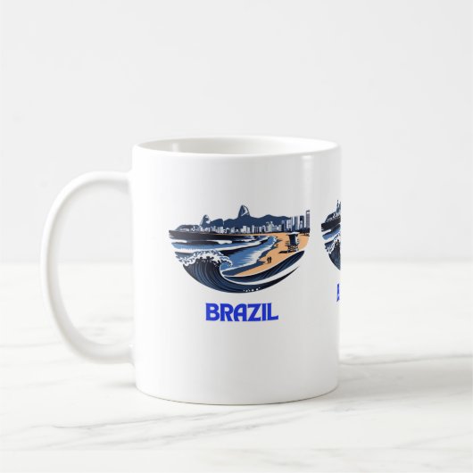 ExploreBrasilien Kaffeetasse (Links)