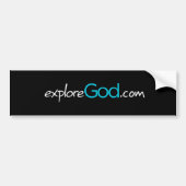 exploreGOD.com Autoaufkleber (Vorne)