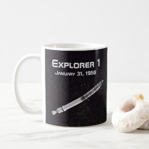 Explorer 1 Satellit Kaffeetasse