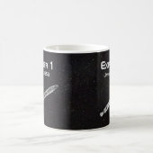 Explorer 1 Satellit Kaffeetasse (Mittel)