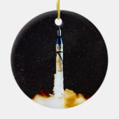 Explorer 1 Satellit Keramik Ornament (Hinten)