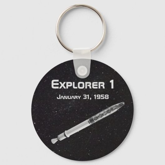 Explorer 1 Satellit Schlüsselanhänger (Vorderseite)