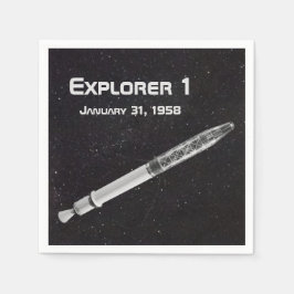Explorer 1 Satellit Serviette