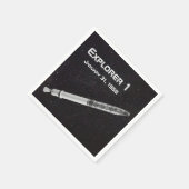 Explorer 1 Satellit Serviette (Ecke)