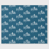 Explorer-Design - glänzendes Wrapping Paper Geschenkpapier (Flach)