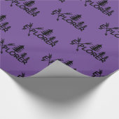 Explorer-Design - glänzendes Wrapping Paper Geschenkpapier (Ecke)
