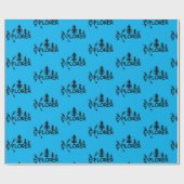 Explorer-Design - glänzendes Wrapping Paper Geschenkpapier (Flach)