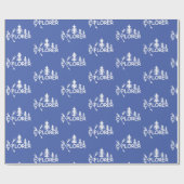 Explorer-Design - glänzendes Wrapping Paper Geschenkpapier (Flach)