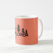 Explorer-Design - Klassische Tasse (VorderseiteRechts)