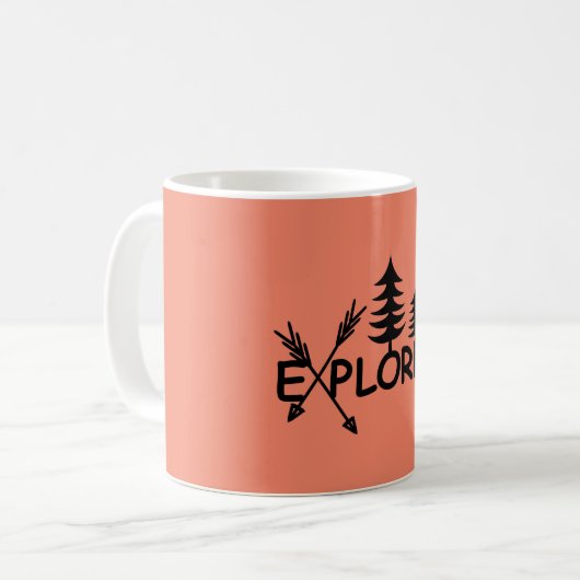 Explorer-Design - Klassische Tasse (Vorderseite Links)
