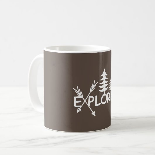 Explorer-Design - Klassische Tasse (Vorderseite Links)