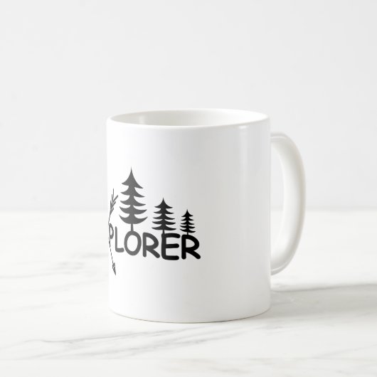 Explorer-Design - Klassische Tasse (VorderseiteRechts)