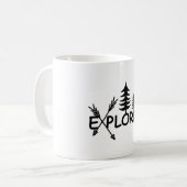 Explorer-Design - Klassische Tasse (Vorderseite Links)
