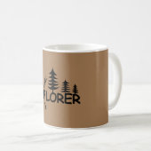 Explorer-Design - Klassische Tasse (VorderseiteRechts)