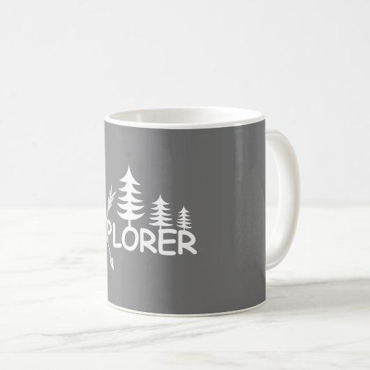 Explorer-Design - Klassische Tasse (VorderseiteRechts)