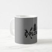 Explorer-Design - Klassische Tasse (Vorderseite Links)