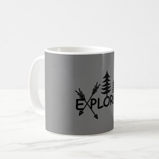 Explorer-Design - Klassische Tasse (Vorderseite Links)
