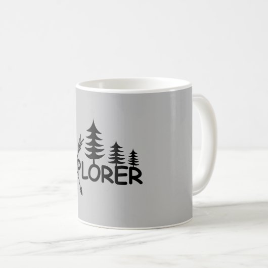 Explorer-Design - Klassische Tasse (VorderseiteRechts)