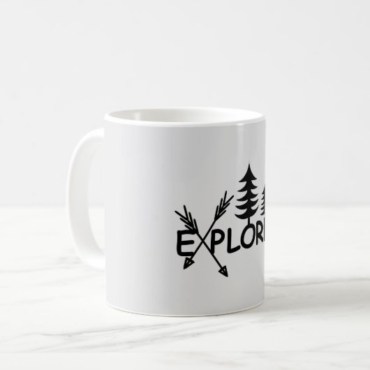 Explorer-Design - Klassische Tasse (Vorderseite Links)