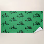 Explorer-Design - Strandtuch (Vorderseite)