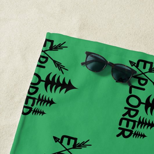 Explorer-Design - Strandtuch (Beispiel)