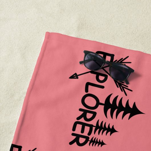 Explorer-Design - Strandtuch (Beispiel)