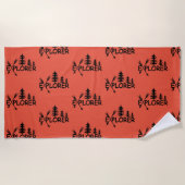 Explorer-Design - Strandtuch (Vorderseite)